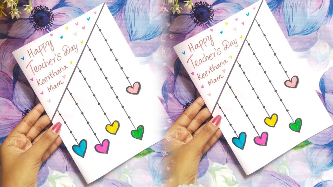 Last-Minute Teacher’s Day Card Idea ✨ Easy & Creative Handmade Gift