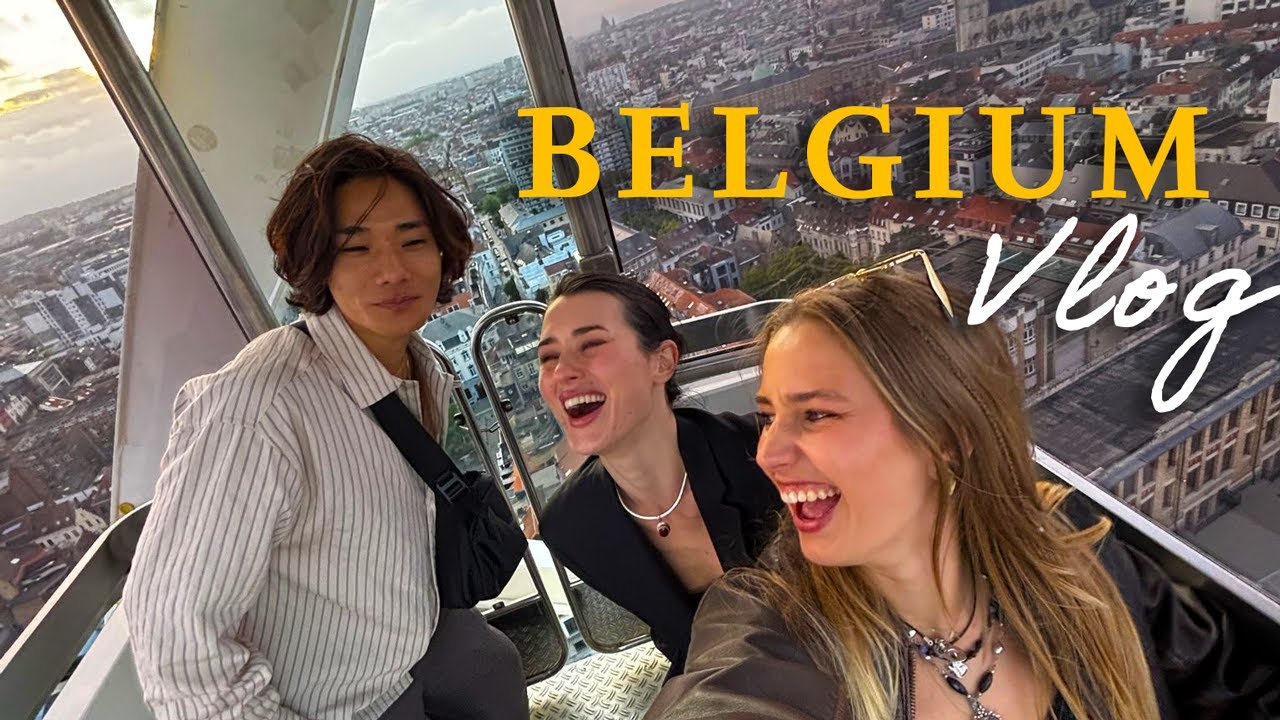 Belgium Vlog | Exploring Brussels & Ghent with a Local 🇧🇪