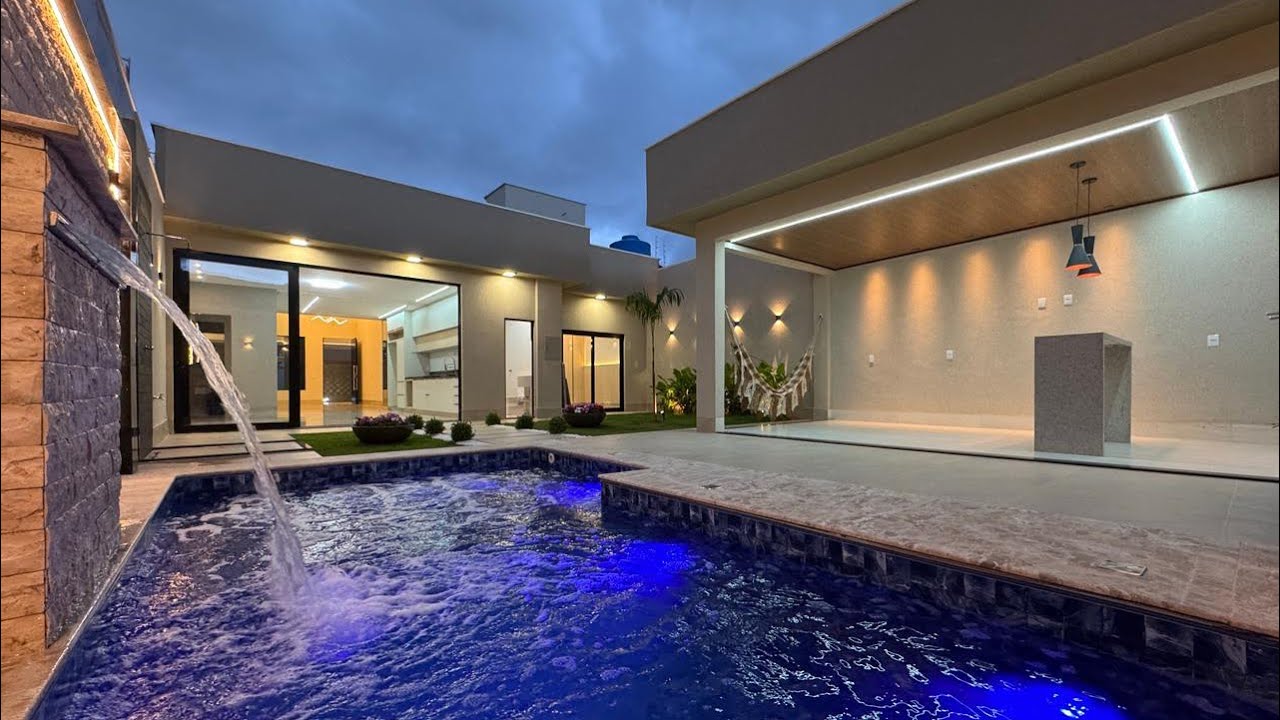ISSO AQUI É UM PARAÍSO PARTICULAR 😍🔥 | ÁREA GOURMET | 3 SUITES E PISCINA | PARQUE AMAZÔNIA - GOIÂNIA