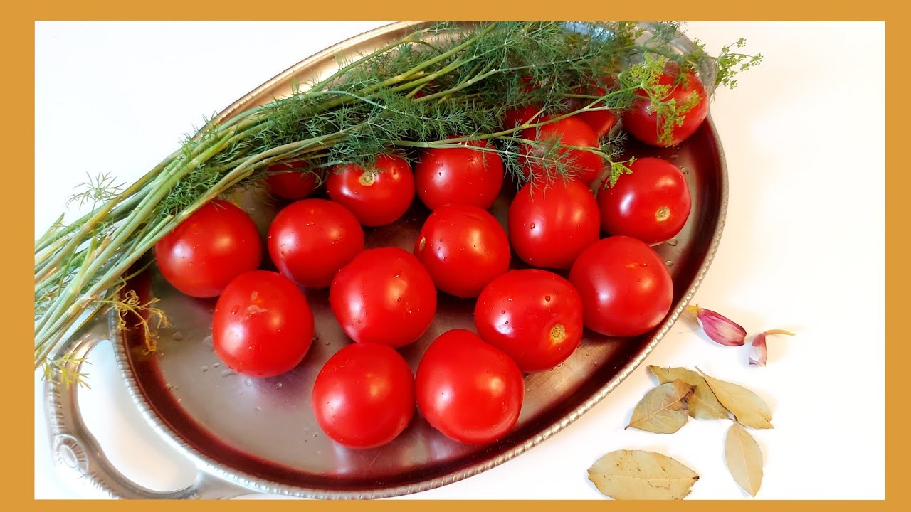 Для лета самое то.... Малосольные  помидоры 🍅👍