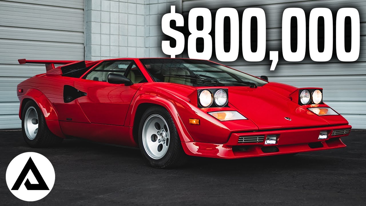 Lamborghini Countach 5000 Quattrovalvole | Paint & Body Repair | Tear Down Tutorial
