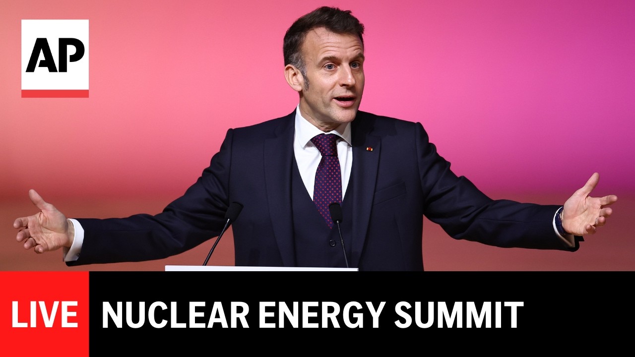 LIVE: Nuclear Energy Summit 2026 in Paris