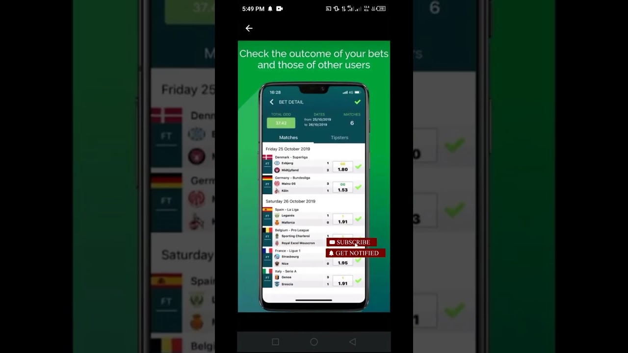 Over 1.5 And 2.5 Goal Prediction Strategyb Using Betmines Shorts