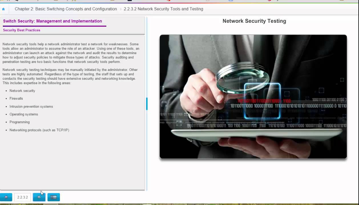 NET 126 Basic Switching   Switching Security