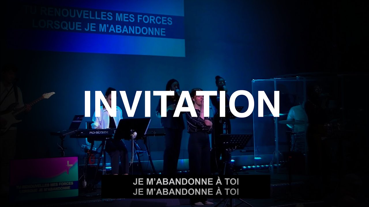 Invitation (Hillsong FR) - MCE Musique, feat Manon PERETTI