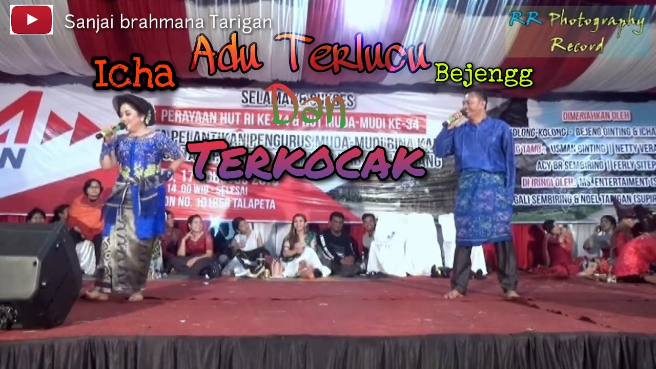 Adu Perkolong - Kolong Terlucu Dan Kocak Bejeng Ginting Vs Icha Br Tarigan