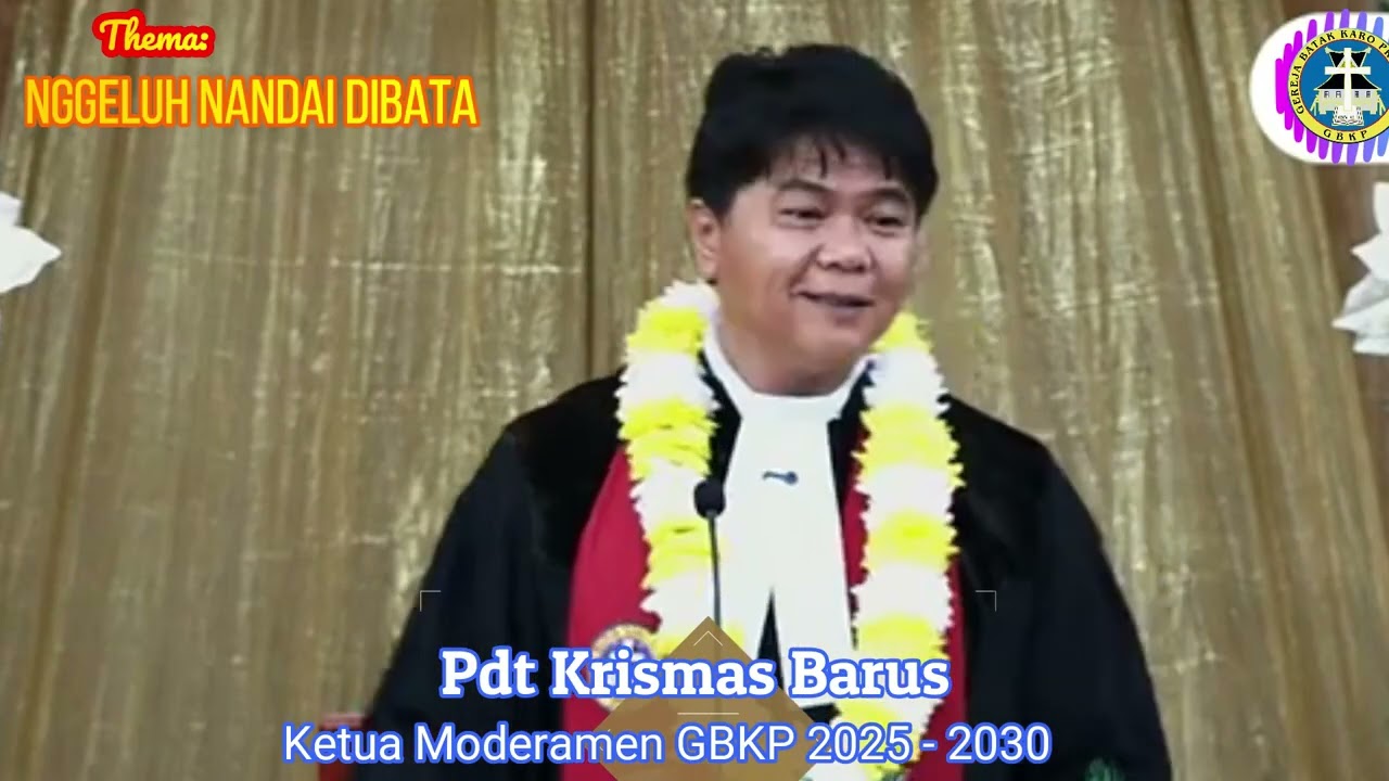 Nggeluh Nandai Dibata - Pdt Krismas Imanta Barus
