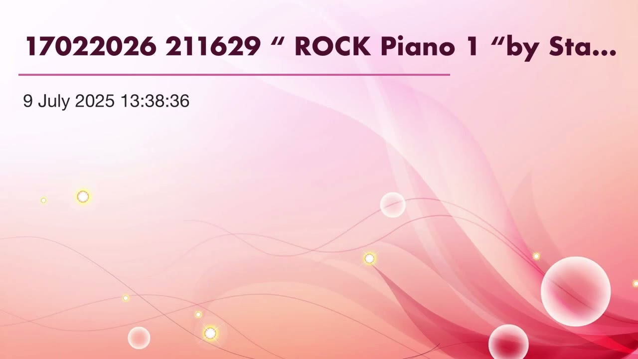 17022026 211629 “ ROCK Piano 1 “by Stage E. & Vintage EP Yamaha