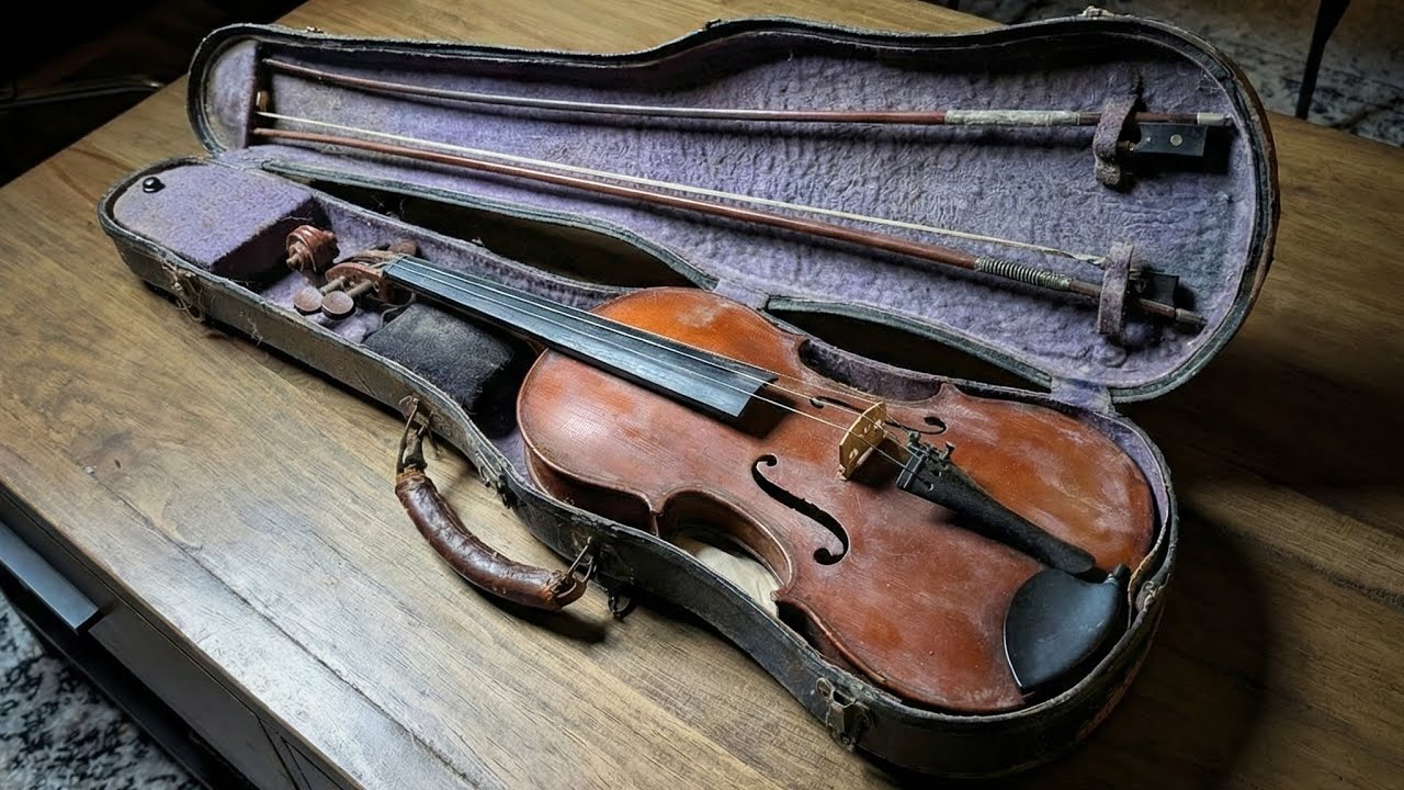 Fixing up an estate sale Stradivarius