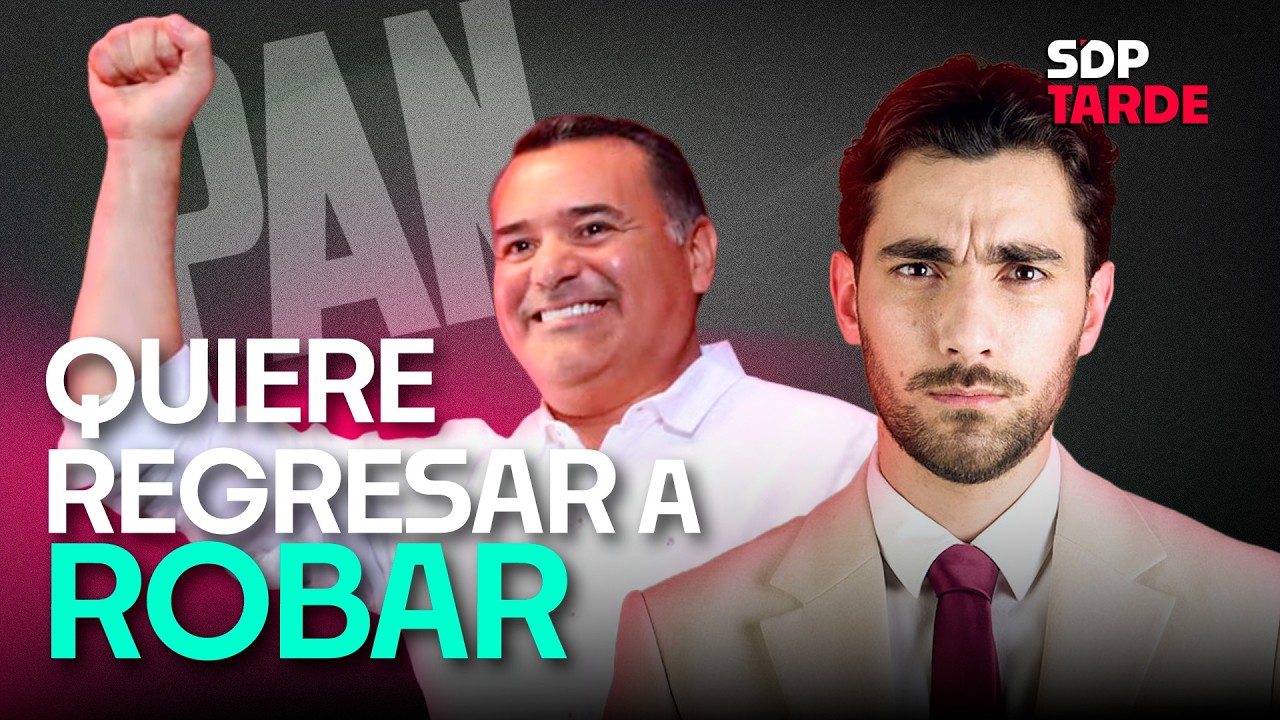 Renán Barrera quiere regresar a ROBAR como pluri en Yucatán | JULIÁN MAZOY en SDPtarde 🌤️