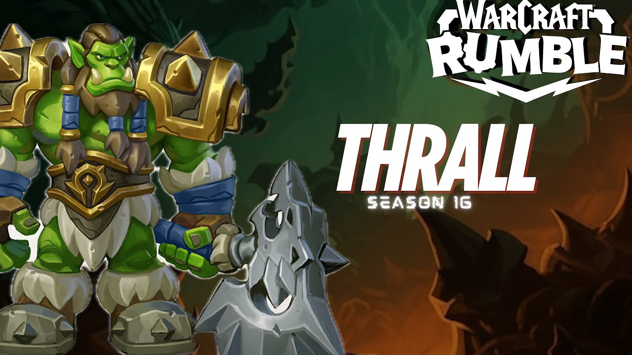 Warcraft Rumble PvP : Trying Thrall The Broken Leader at LvL 11 | S16 | … Maintenance mode 
