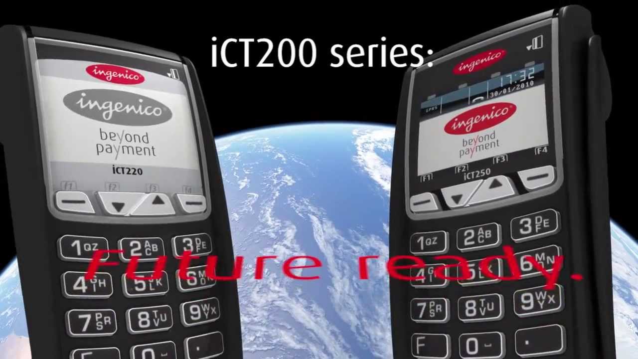 Ingenico countertop credit card machine UK