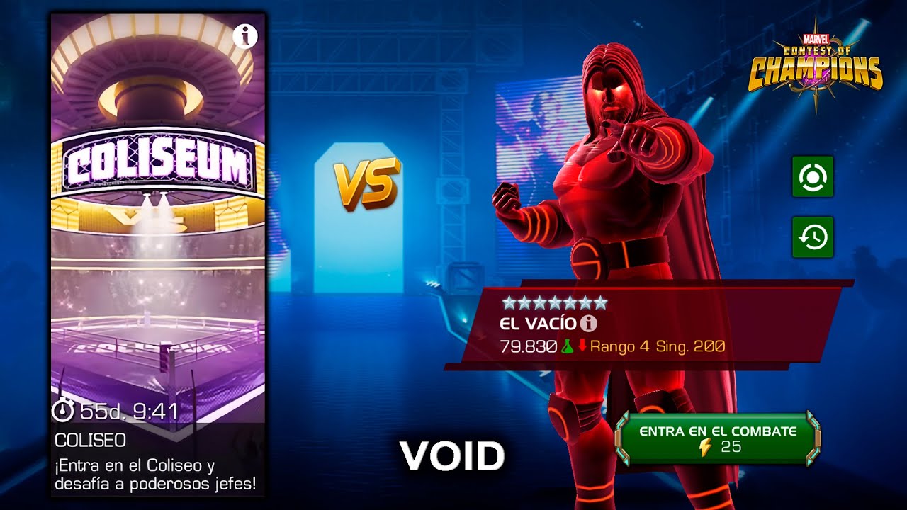 Coliseum Individual Void | Cómo Funciona | Jean Grey R4 | MCOC Vídeo 1300