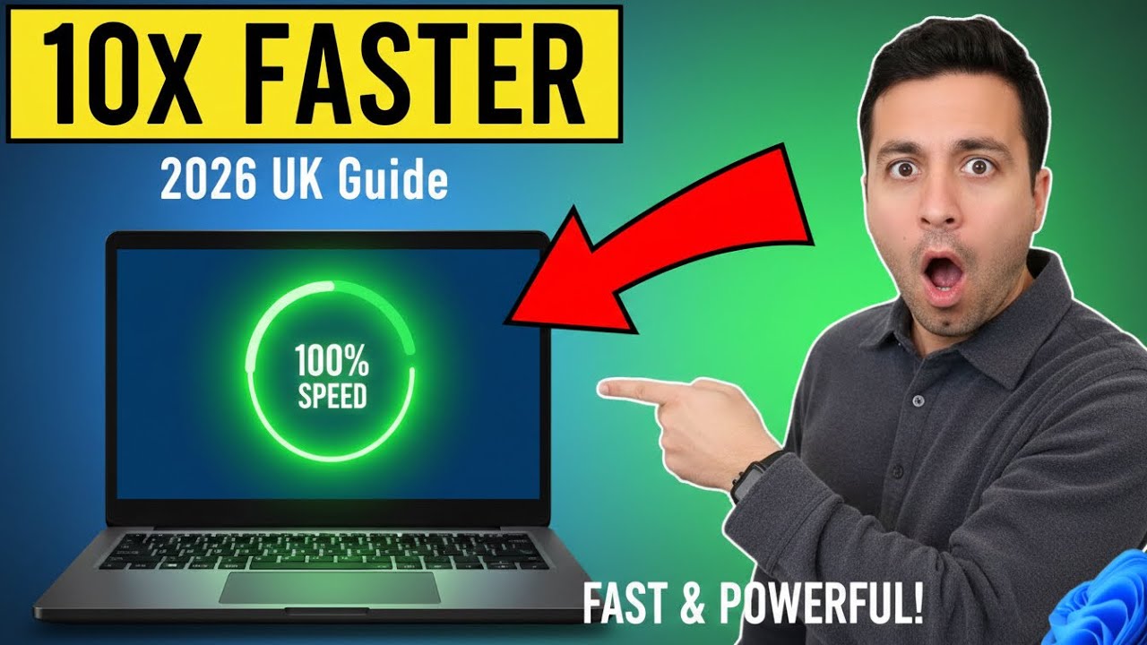 Stop Laptop Lag in Minutes! (2026 Easy Fix)