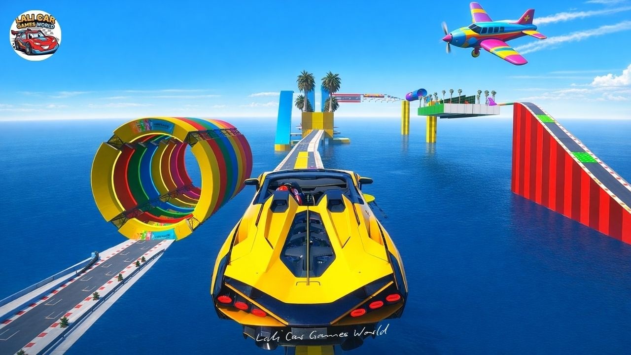 Juegos de Carros GTA Stunt Mega Ramp 🦸‍♂️🚗 Impossible Mega Ramp Stunts  Android Gameplay