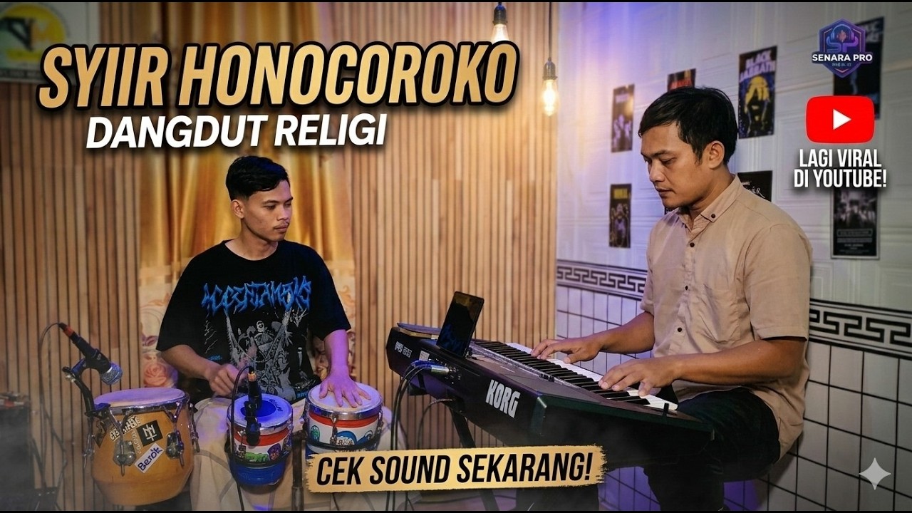 CEK SOUND! Syiir Honocoroko - Dangdut Religi Paling Viral di YouTube Saat Ini!