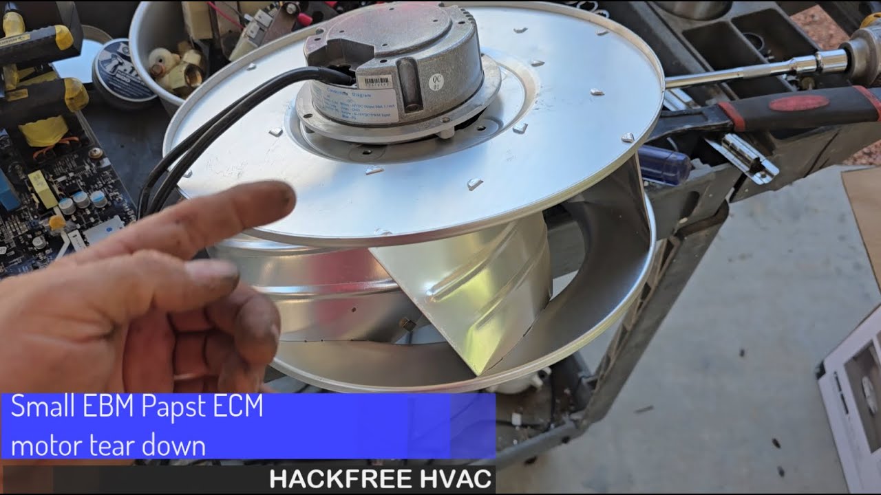 Small EBM-Papst motor tear down [They don't actually intend for you to disassemble these]