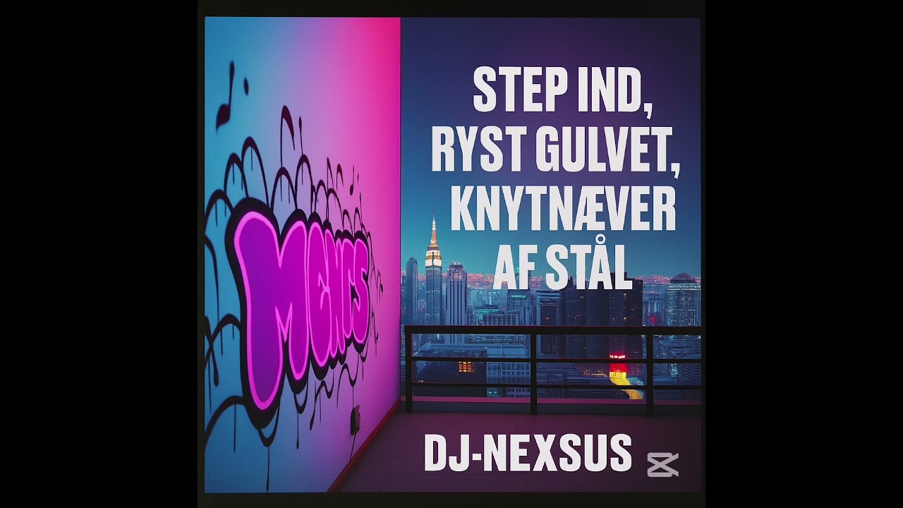 Step ind, ryst gulvet, knytnæver af stål