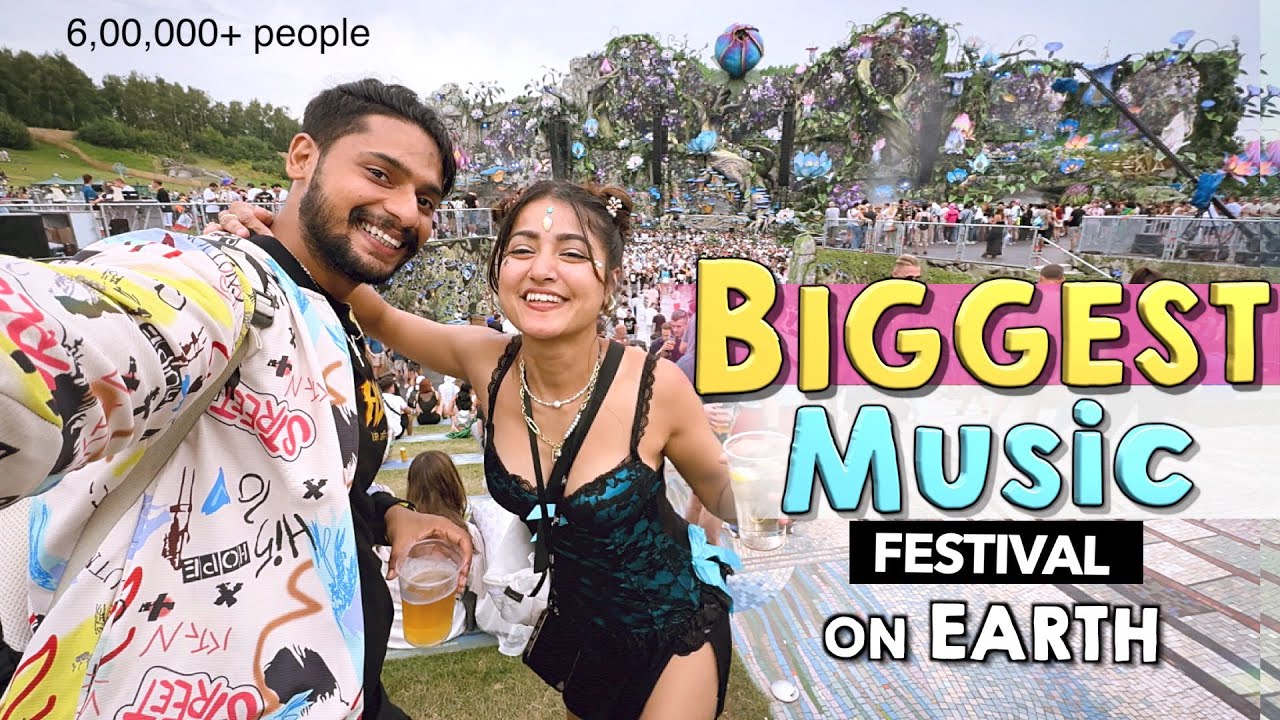 We Attended the Biggest Music Festival on Earth 😍 | Tomorrowland 2024