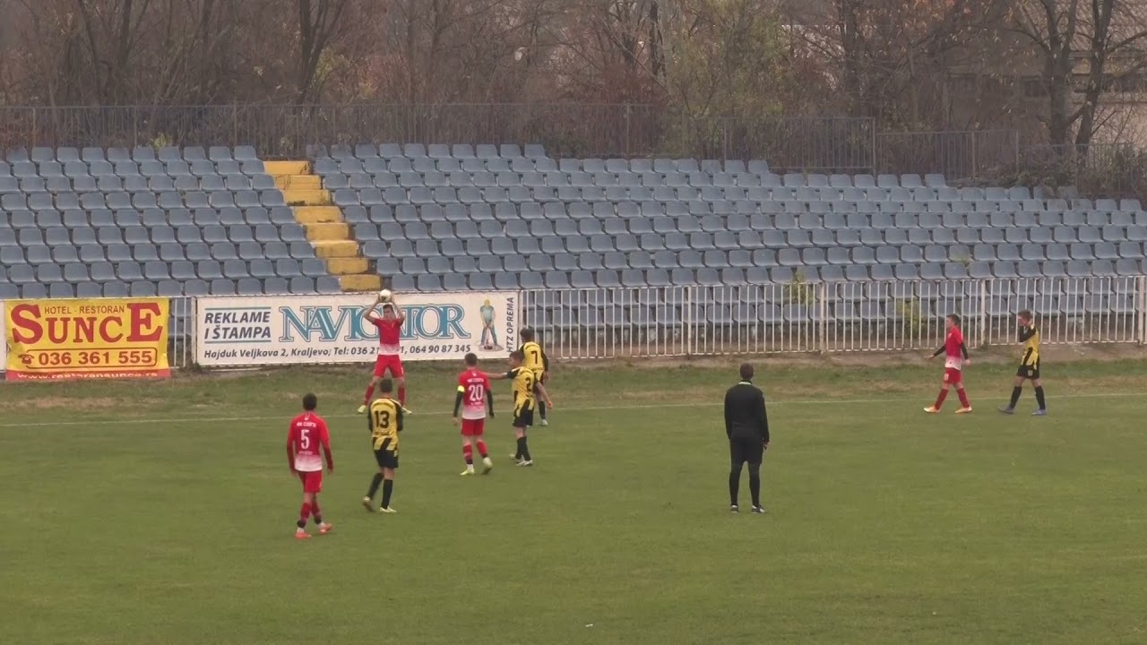 F. K. SLOGA Kraljevo - A. F. AS Novi Pazar  