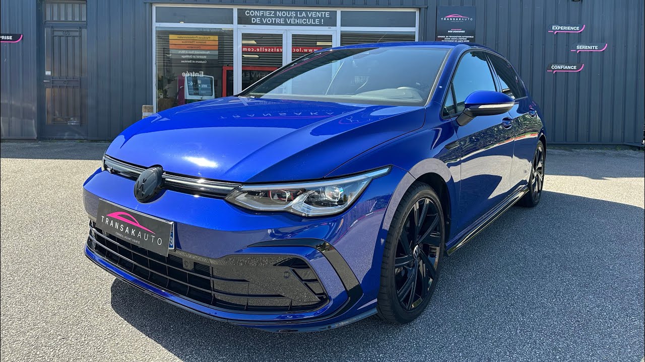 Volkswagen Golf 8 R-Line Bleu Lapiz