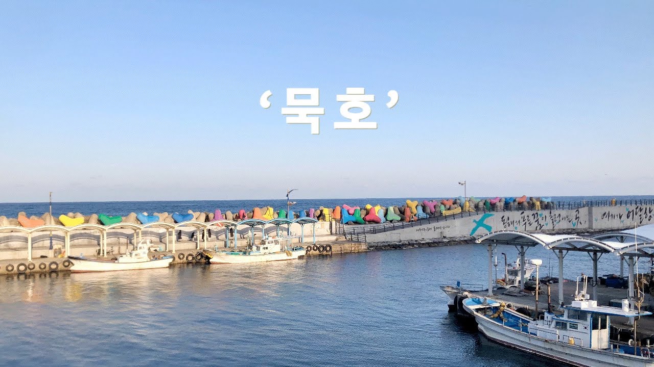 나도 갔다 옴 묵호