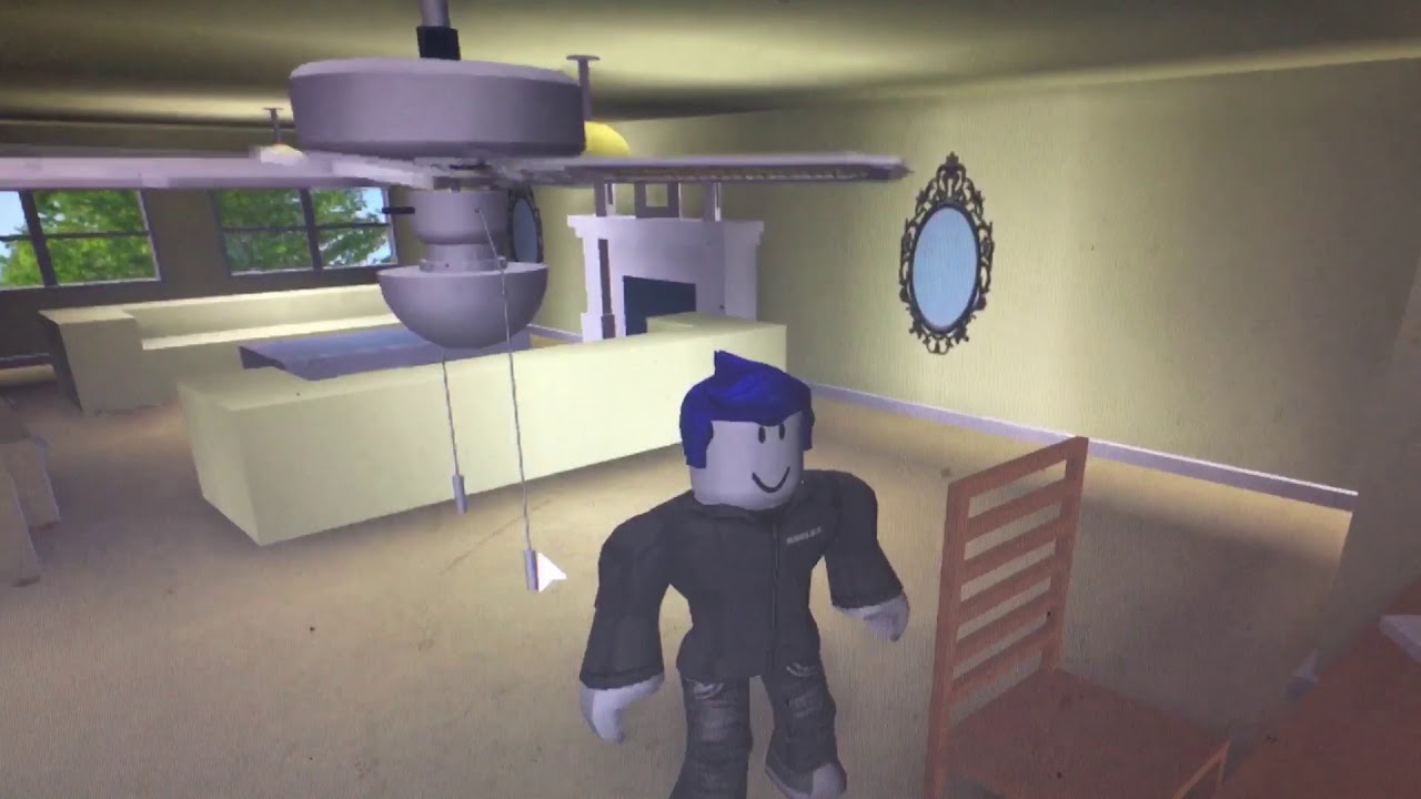 The ceiling fans in my roblox house