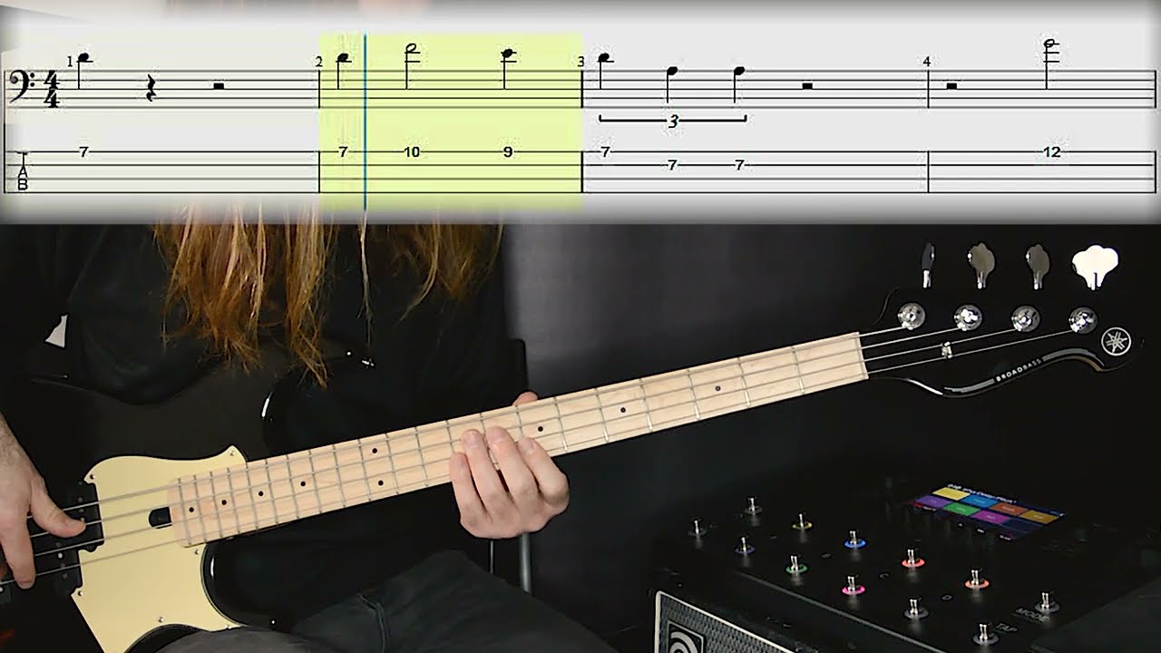 Miles Davis - So What - Bass Melody and Miles Davis Solo (bass tabs) #basscover #jazz