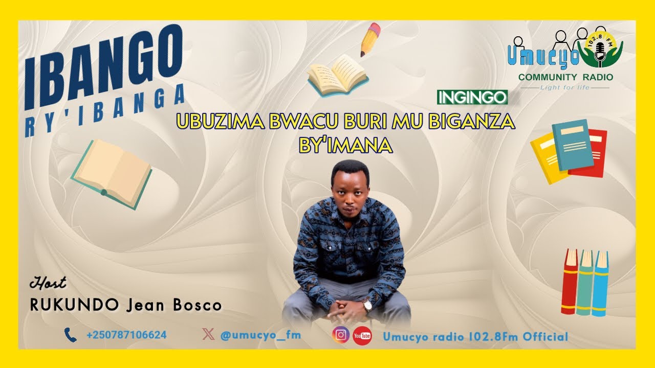 IBANGO RY'IBANGA // UBUZIMA BWACU BURI MU BIGANZA BY'IMANA BY JEAN BOSCO  RUKUNDO