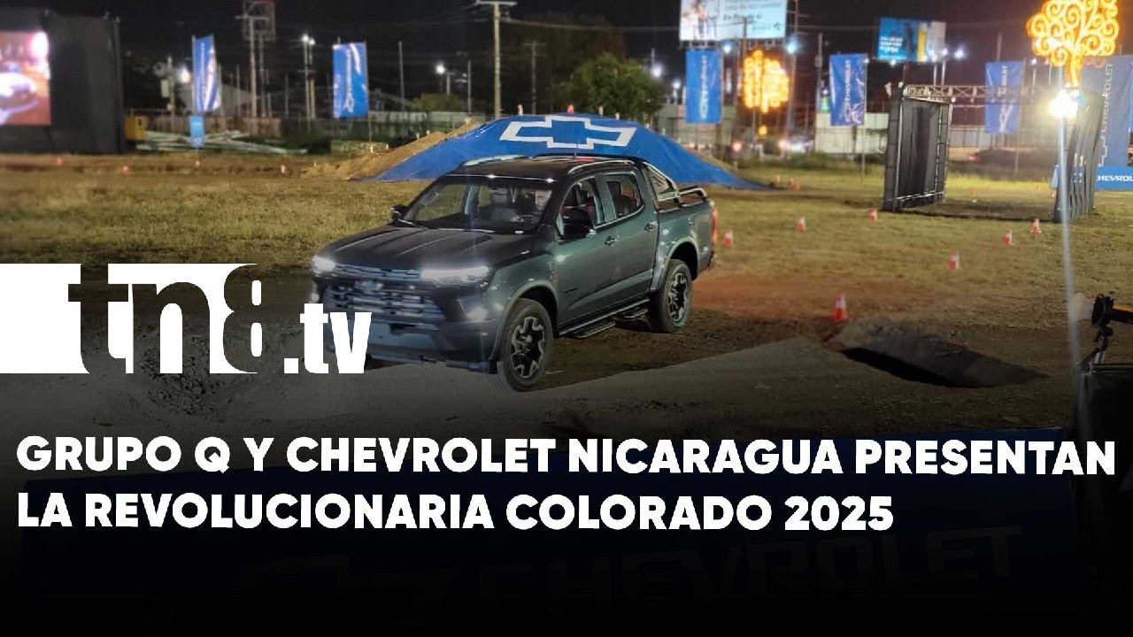 Chevrolet Colorado 2025 llega a Nicaragua con potencia y tecnolog&iacute;a de vanguardia