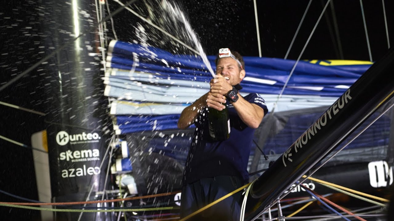 Arrivée de la Route du Rhum - Benjamin Ferré