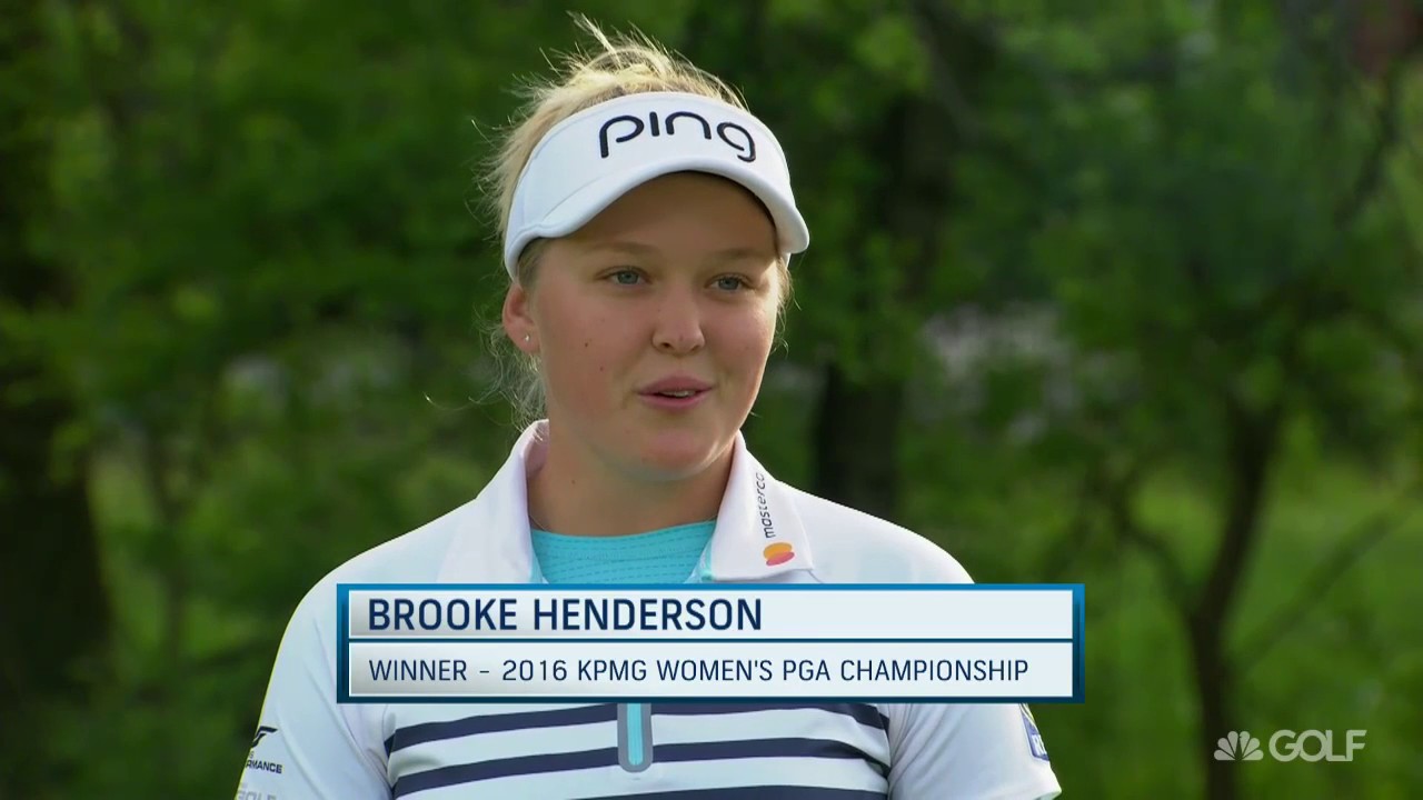 Golf Tips from Brooke Henderson