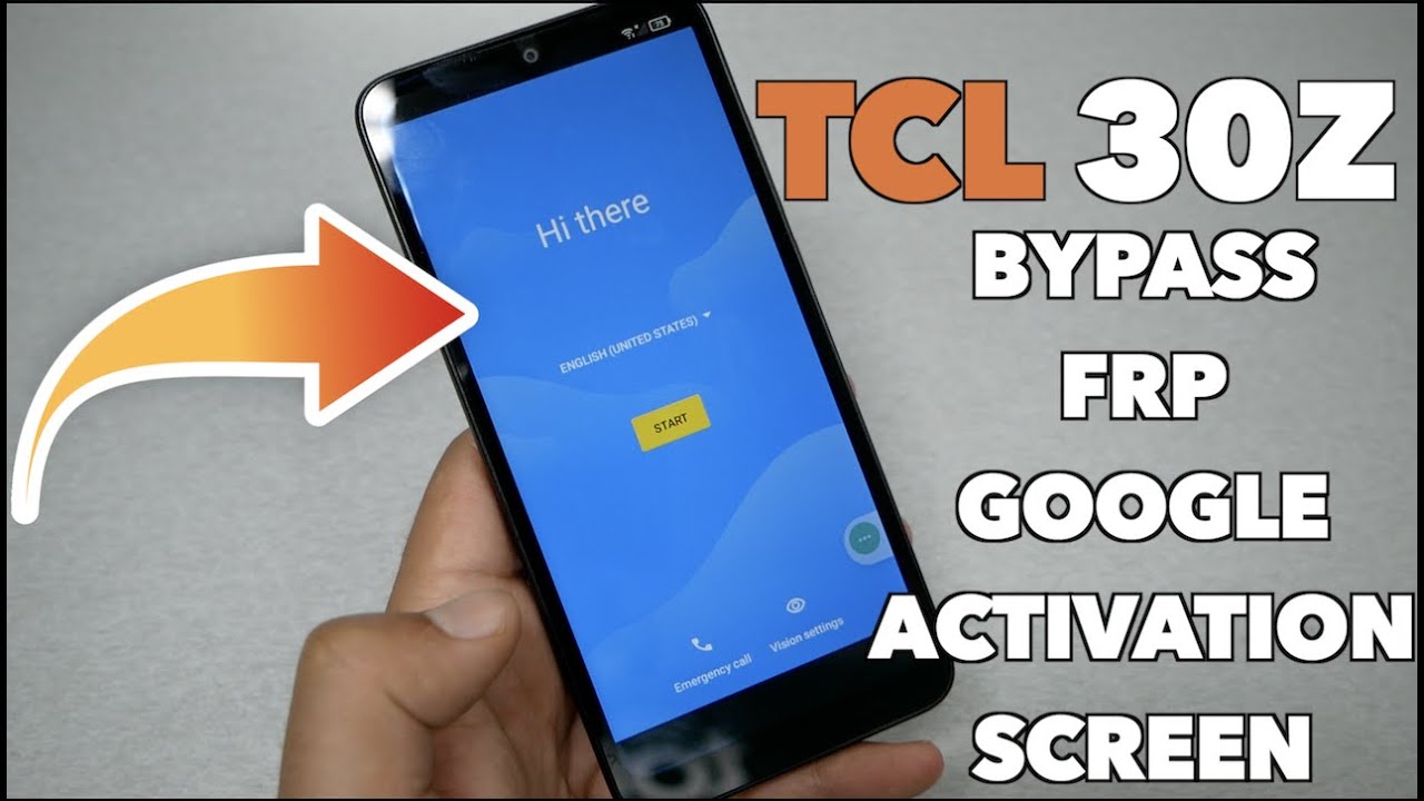 TCL 30z Как обойти FRP на экране активации Google