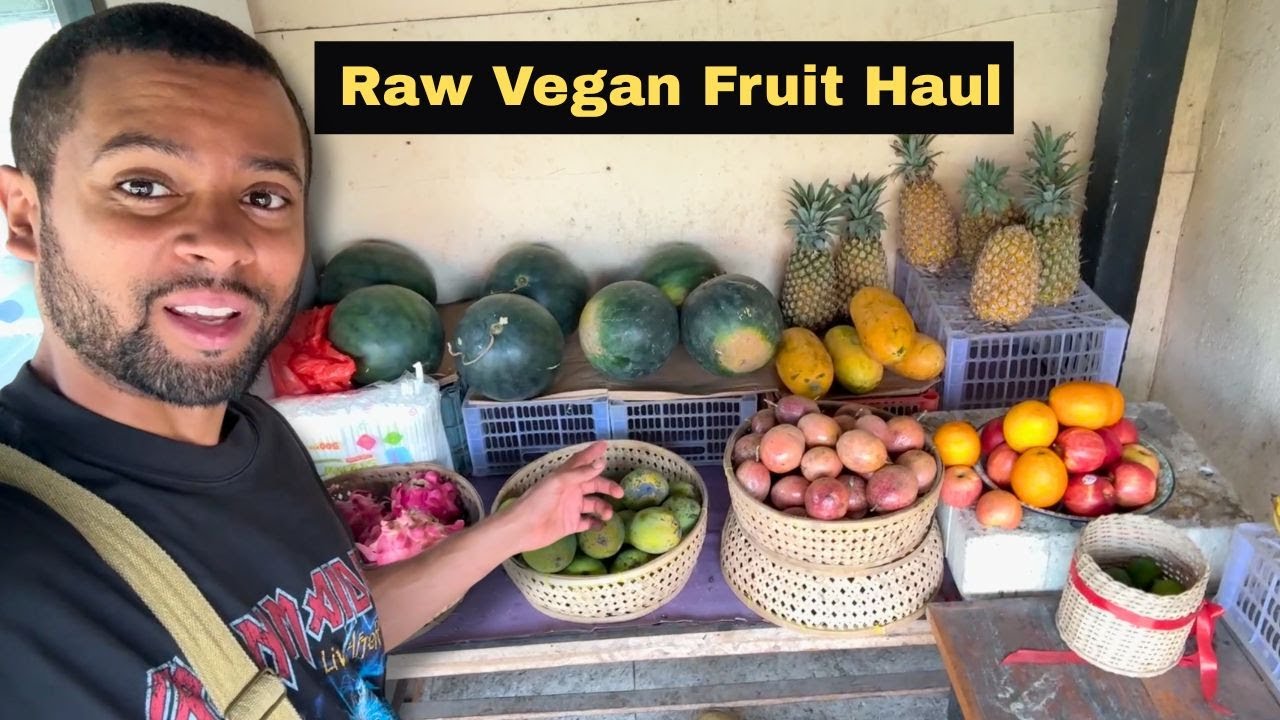 BALI RAW VEGAN GROCERY SHOPPING VLOG
