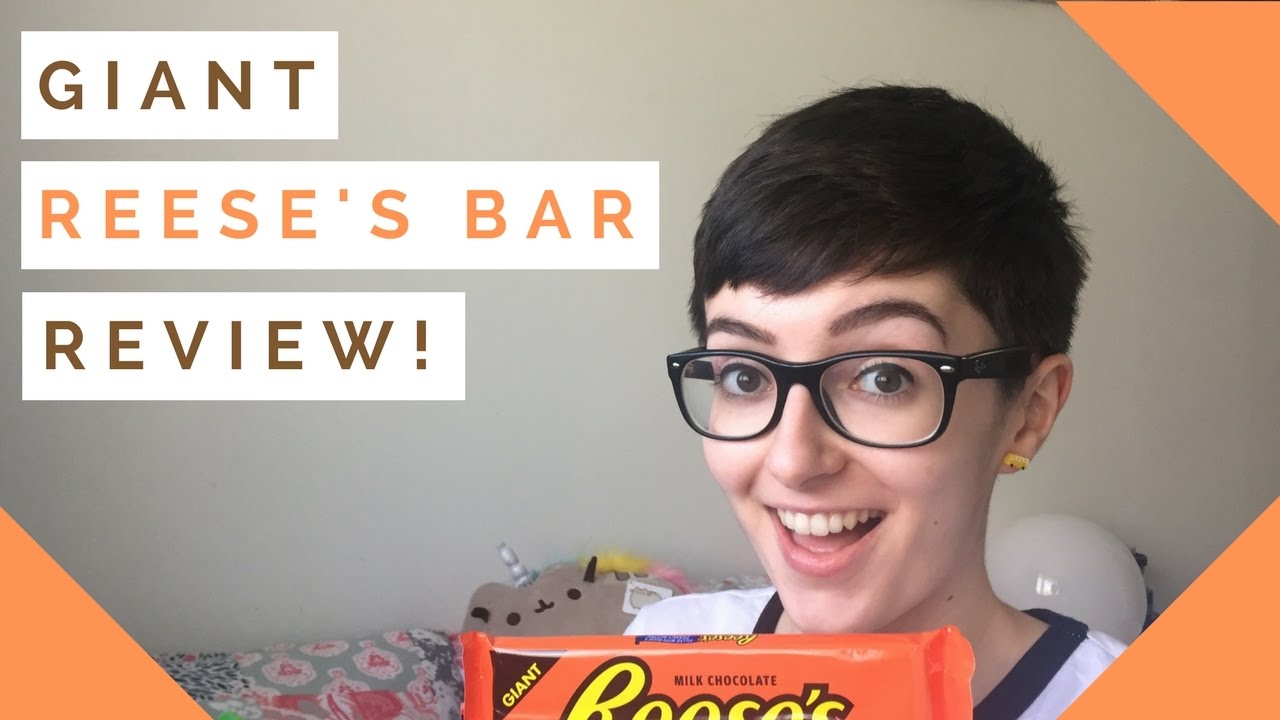 Giant Reese's Peanut Butter Bar Review!