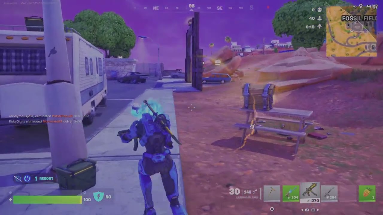 Fortnite Game play by Noob Dad (Game 2)
