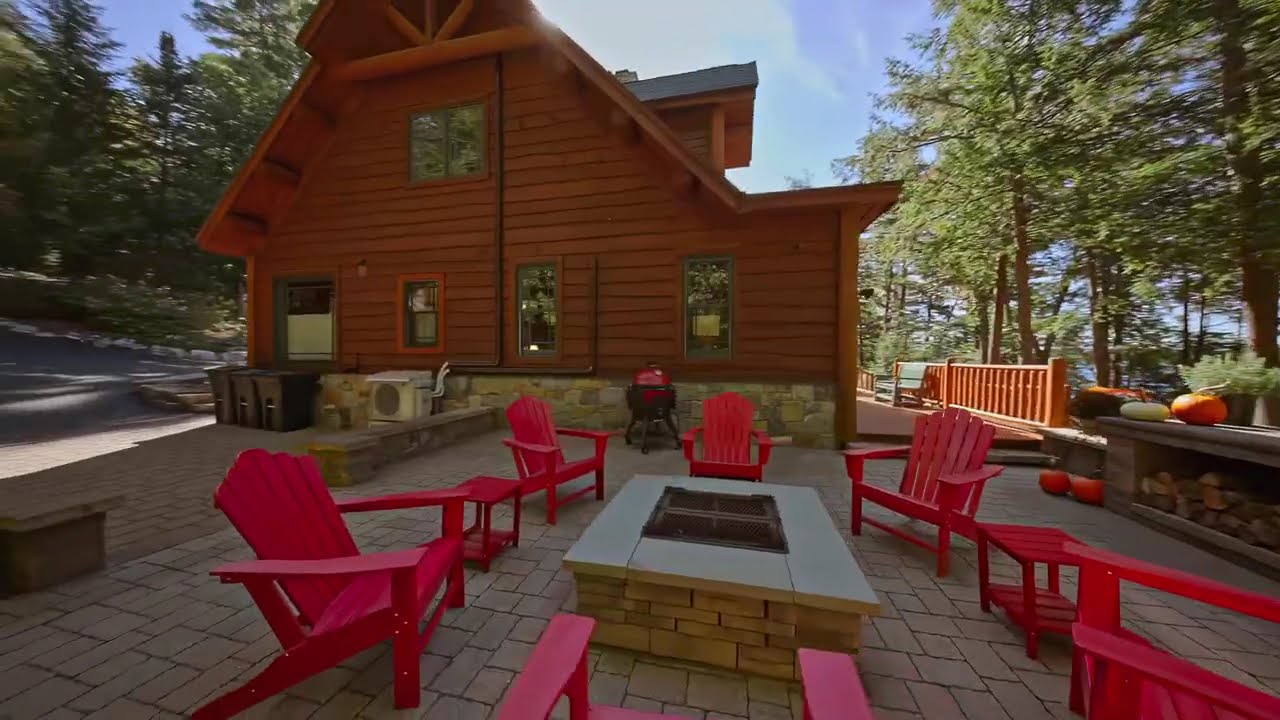 Luxury Adirondack Lakefront Home on Long Pond, Maine | Presented by Portside Real Estate Group