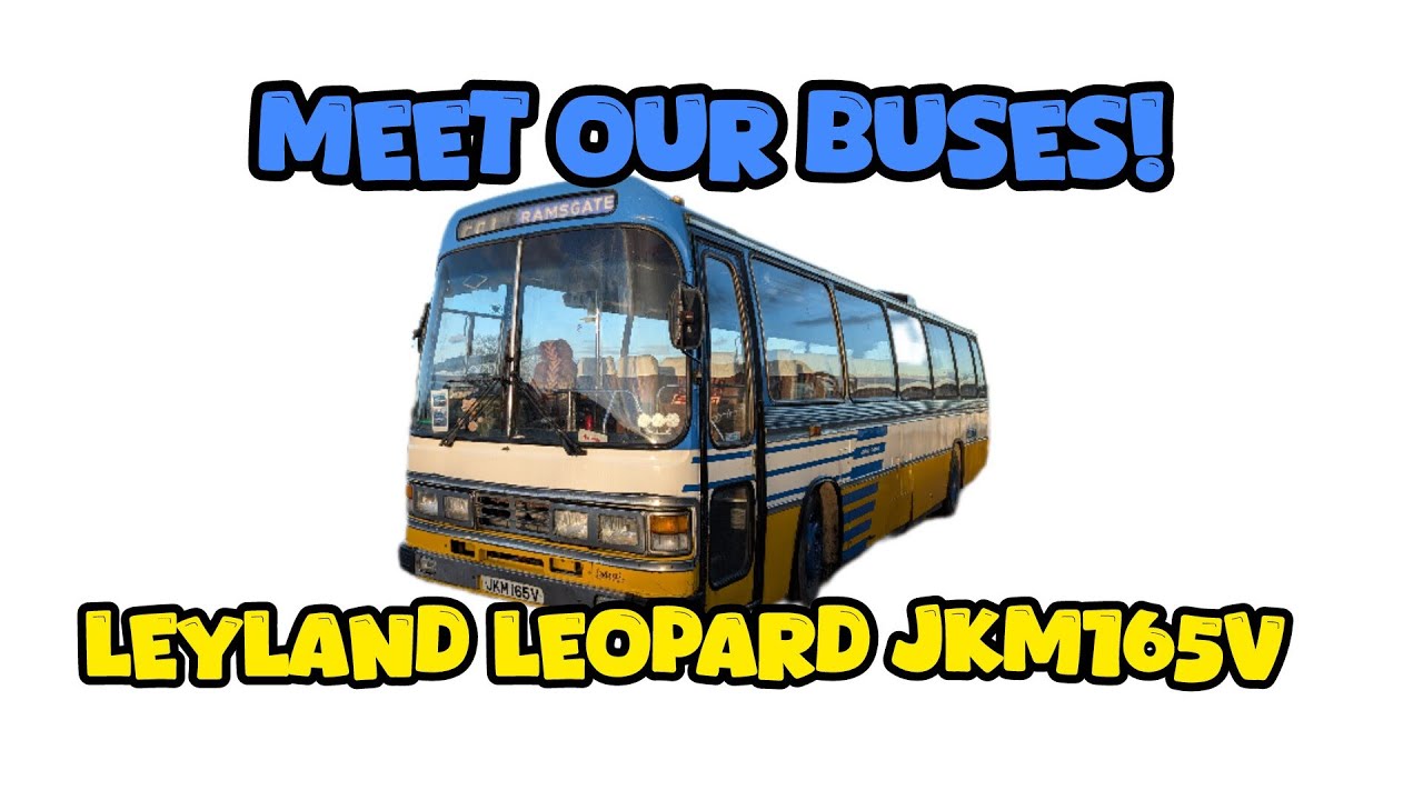 Знакомьтесь с нашими автобусами! Leyland Leopard JKM165V.