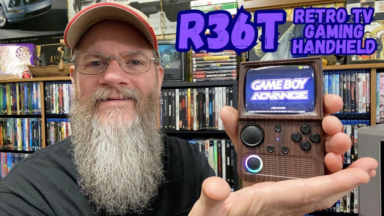 Unlock Gaming Nostalgia: R36T Retro TV Handheld Review
