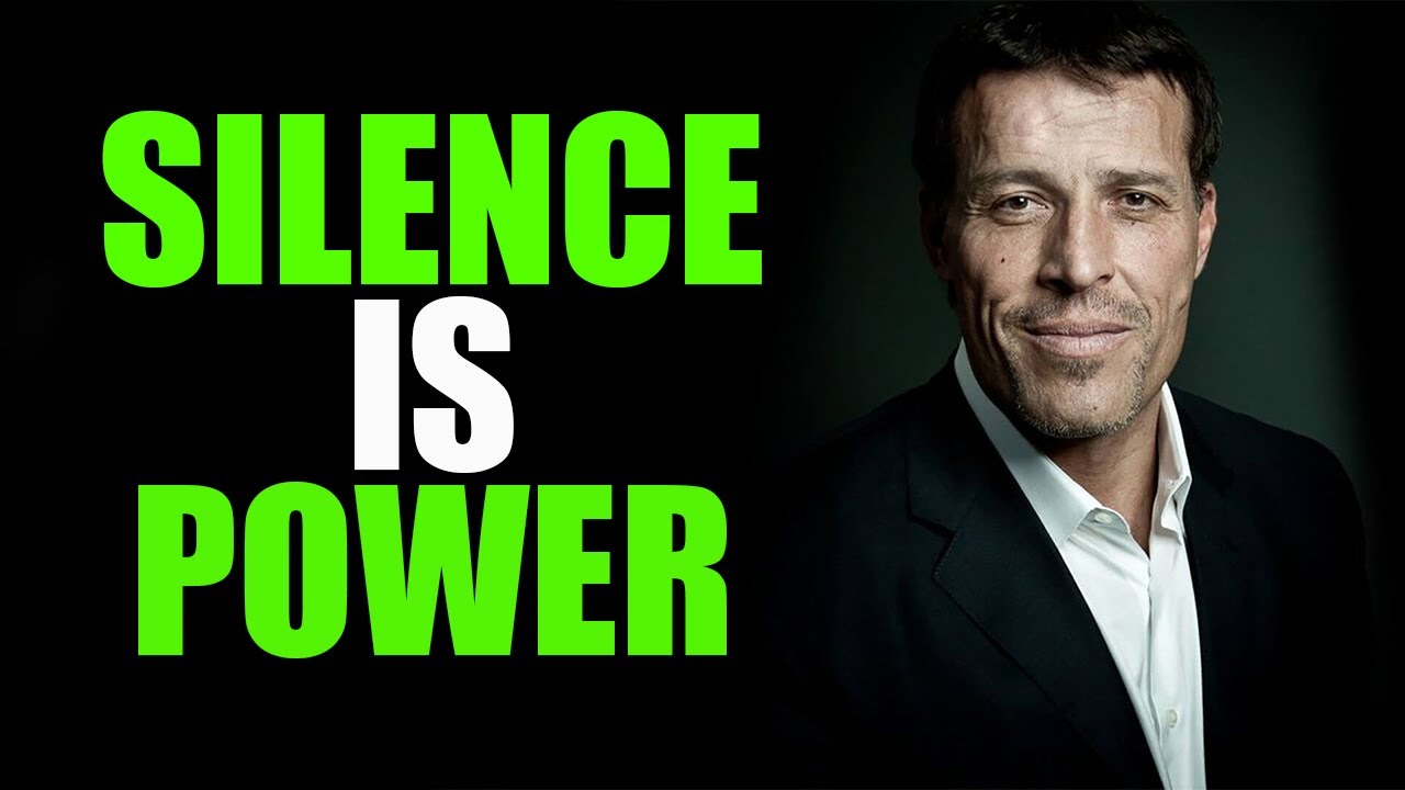 UNLEASH YOUR POWER-Embrace Silence & Focus | Motivational Speech By Tony Robbins