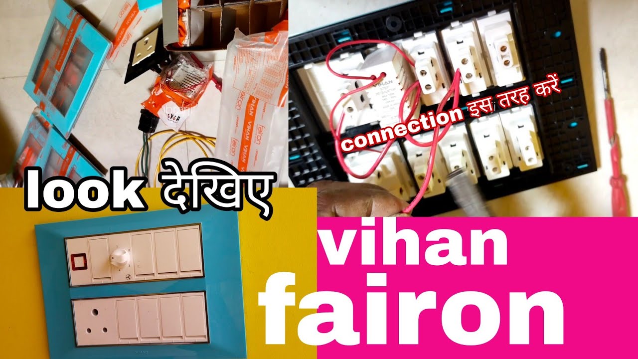 Vihan fairon💯cheap n best LOOK DEKHIYE और modular plat connection kaise kare सही तरीका
