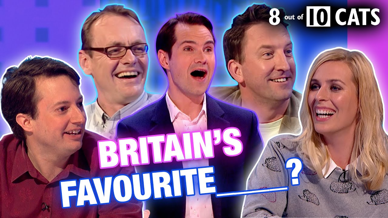 Comedians hilariously attempt to guess Britain's favourite things | 8 Out of 10 Cats