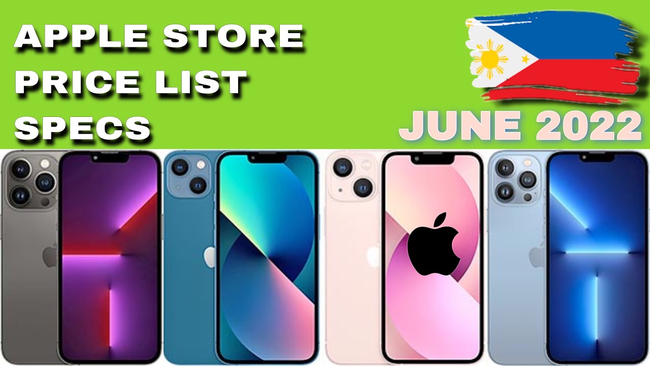 IPHONE PRICE LIST 2022 | IPHONE 13