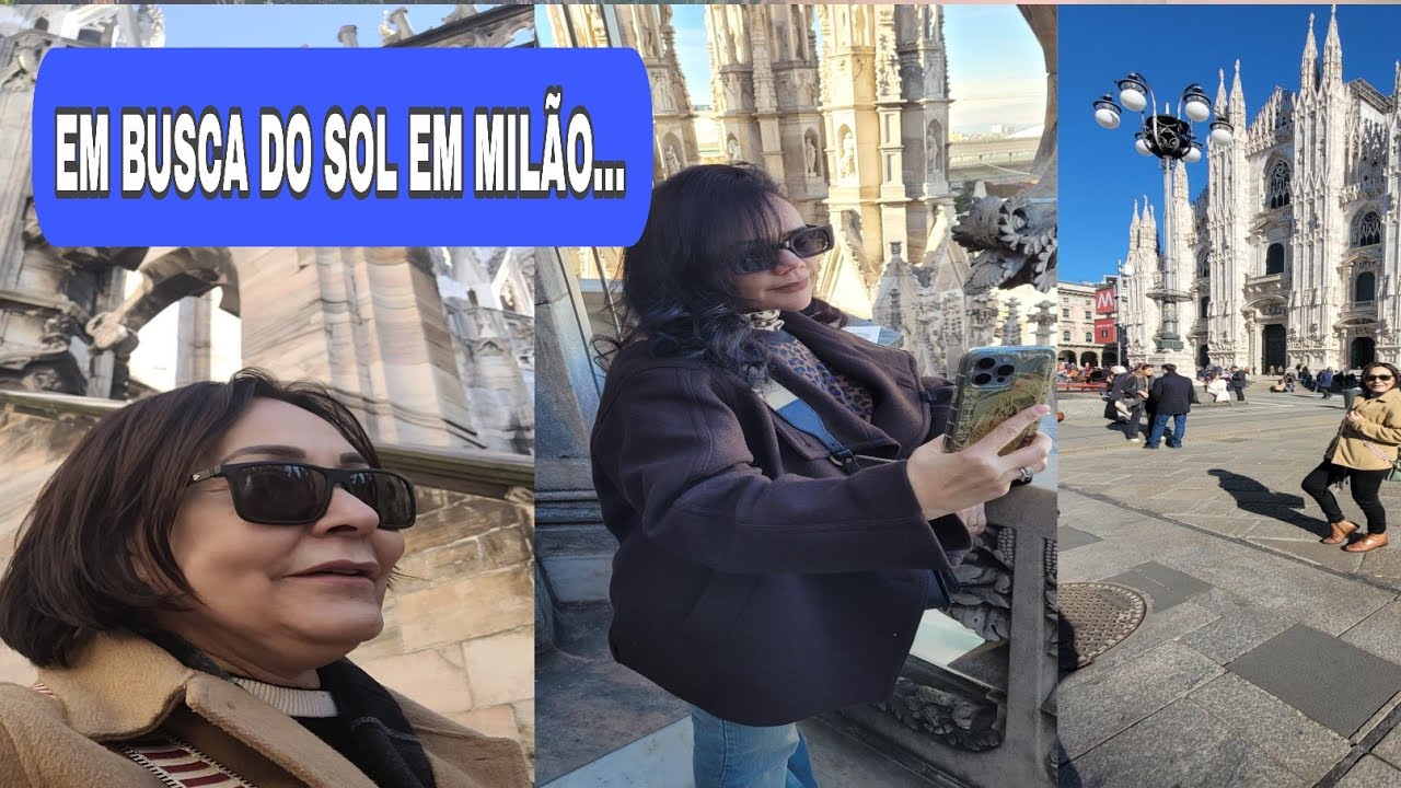 FOMOS EM BUSCA DO SOL.VIAGEM À MILÃO COM MINHA AMIGA NÚBIA. COMEMORAR MEU NIVER MODUS CHIQUISSIMA :)