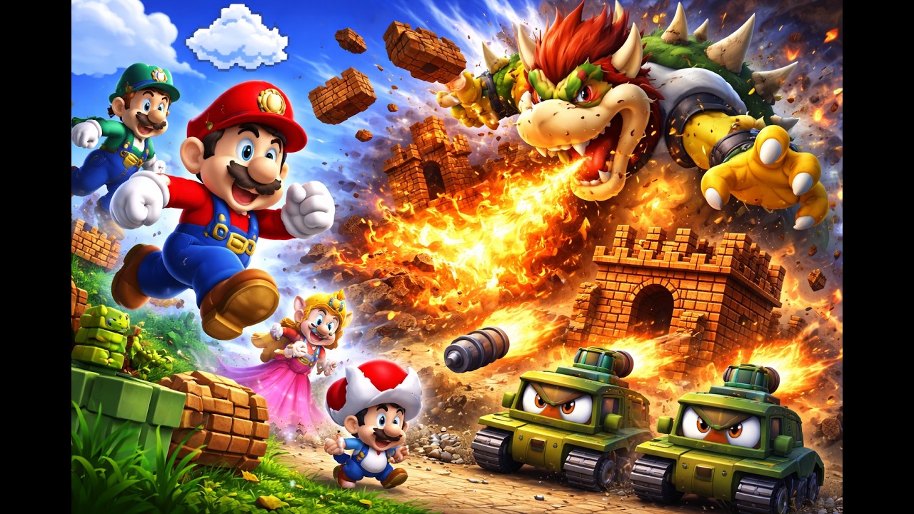 Mario Killed One Dragon… But Another Dragon Killed Mario! 🐉