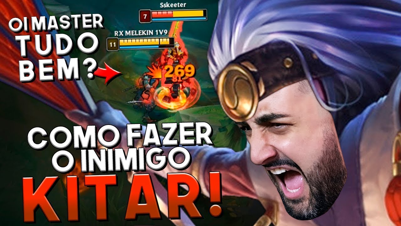 ACORDEI NERVOSO E DESCONTEI TODA MINHA RAIVA NO MASTER YI! - RodiL