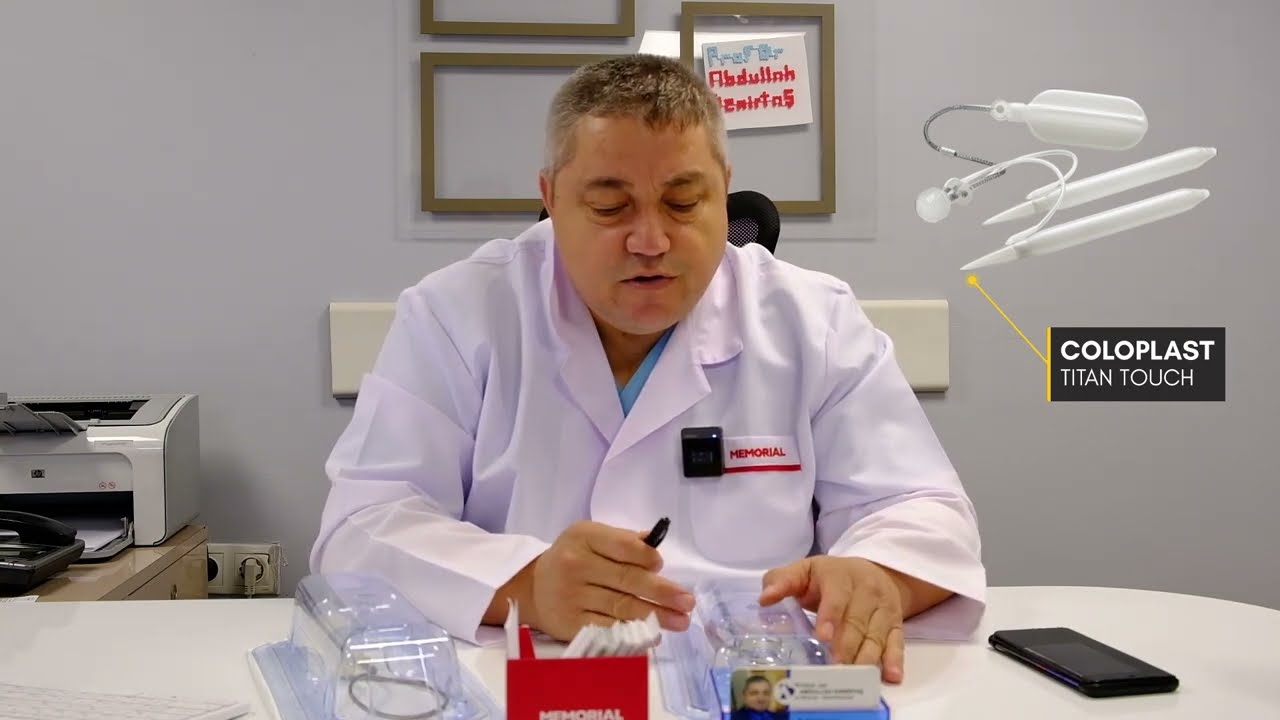 Prof.Dr.Abdullah Demirtaş, Coloplast Penil Protez (Mutluluk Çubuğu) Anlatımı, MEMORIAL HASTAHANESİ