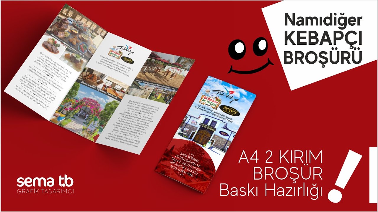 A4 2 Kırım Broşür | Baskı Hazırlama