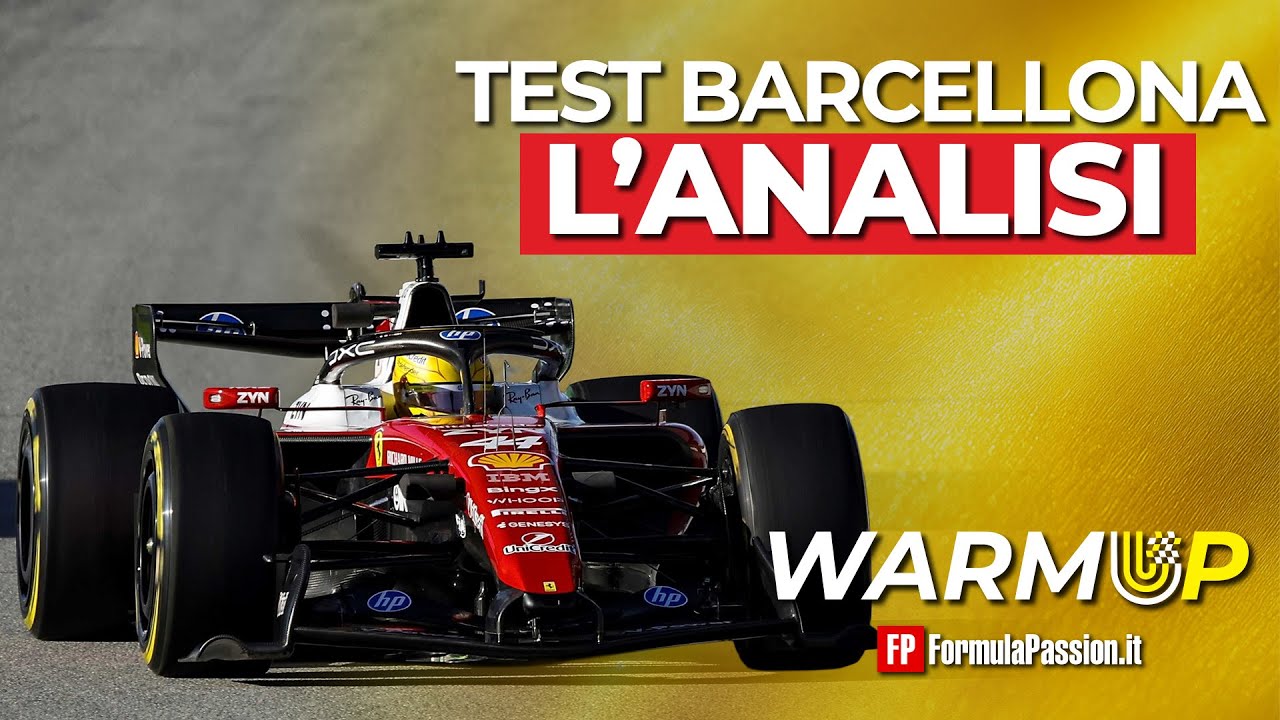 L'ANALISI dei TEST di BARCELLONA | WarmUp F1 145 - 3/2