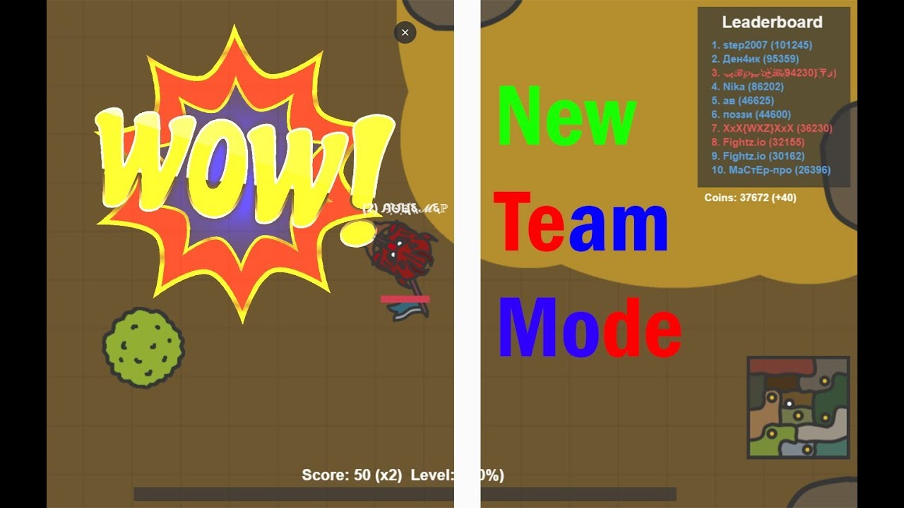 Fightz.io|New Team Mode|Killing Top